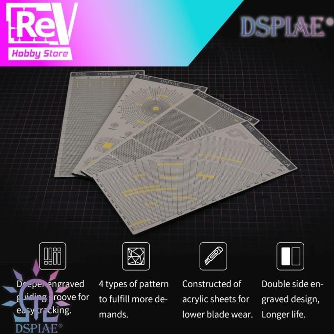 

Promo DSPIAE MASKING TAPE CUTTING TEMPLATE ATECA AT-ECA COD