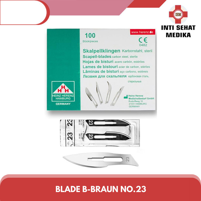 B-Braun Aesculap No.23/ Pisau Bedah BBraun No.23/ Surgical Blade No.23
