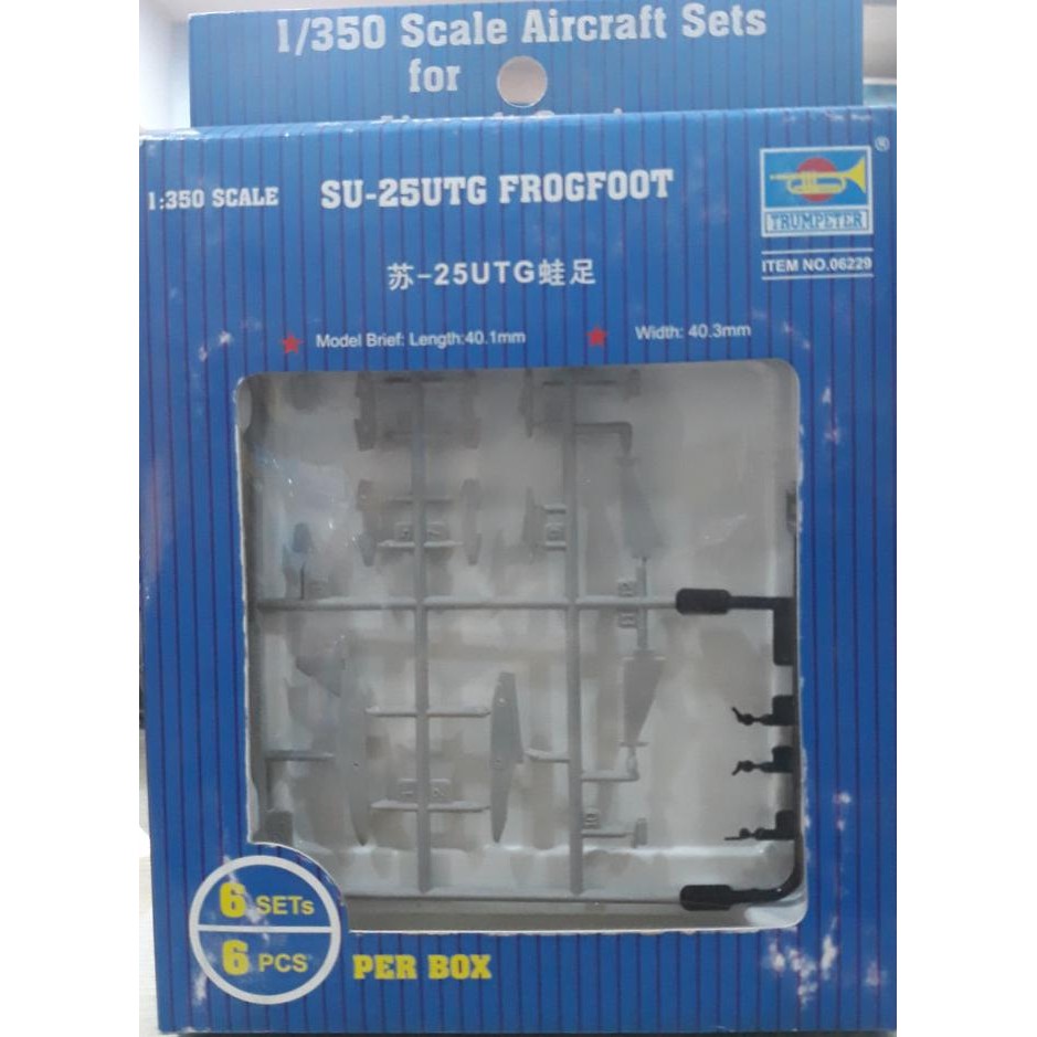 Promo mokit trumpeter 1/350 06229 "SU-25UTG FROGFOOT" COD