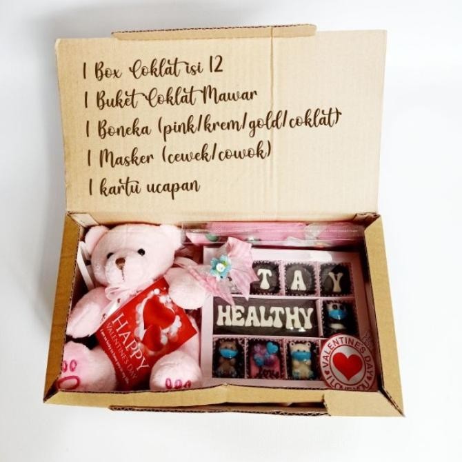 

Kado Coklat Valentine Pacar Paket Box