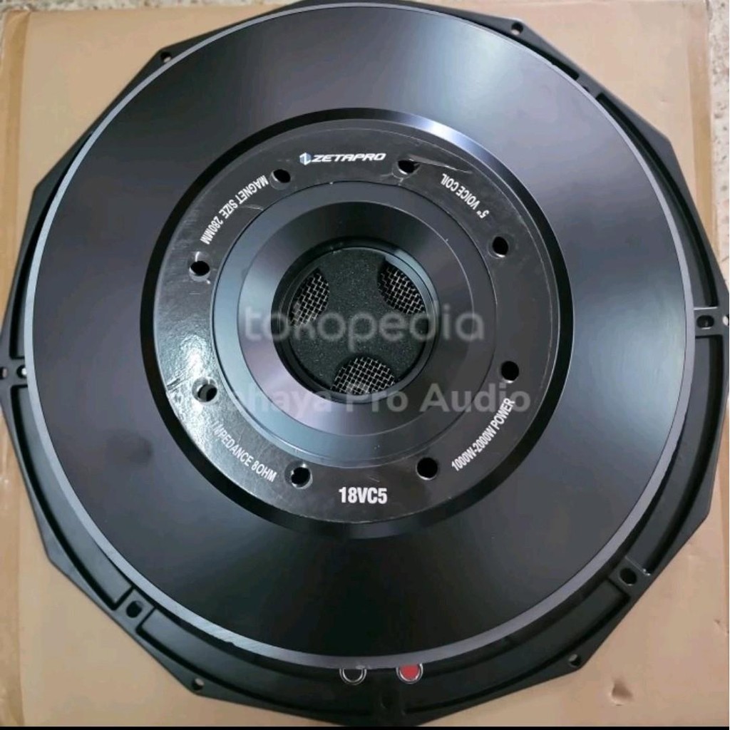 Speaker Zetapro 18VC5 (18 inch)