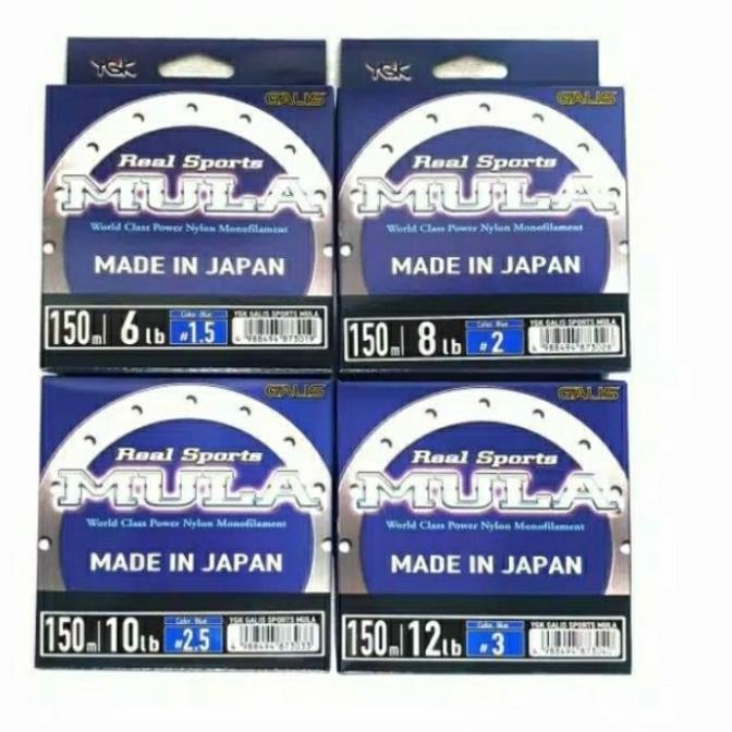 Senar YGK Mula 6lbs,8lbs,10lbs,12lbs,14lbs 150M SALE