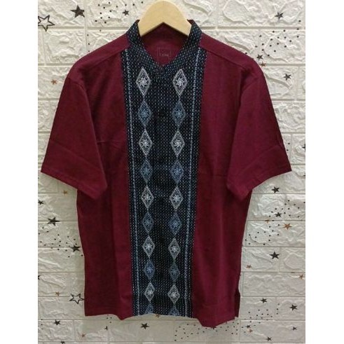 Murah BAJU Koko T ZONE Pria Dewasa Non COD