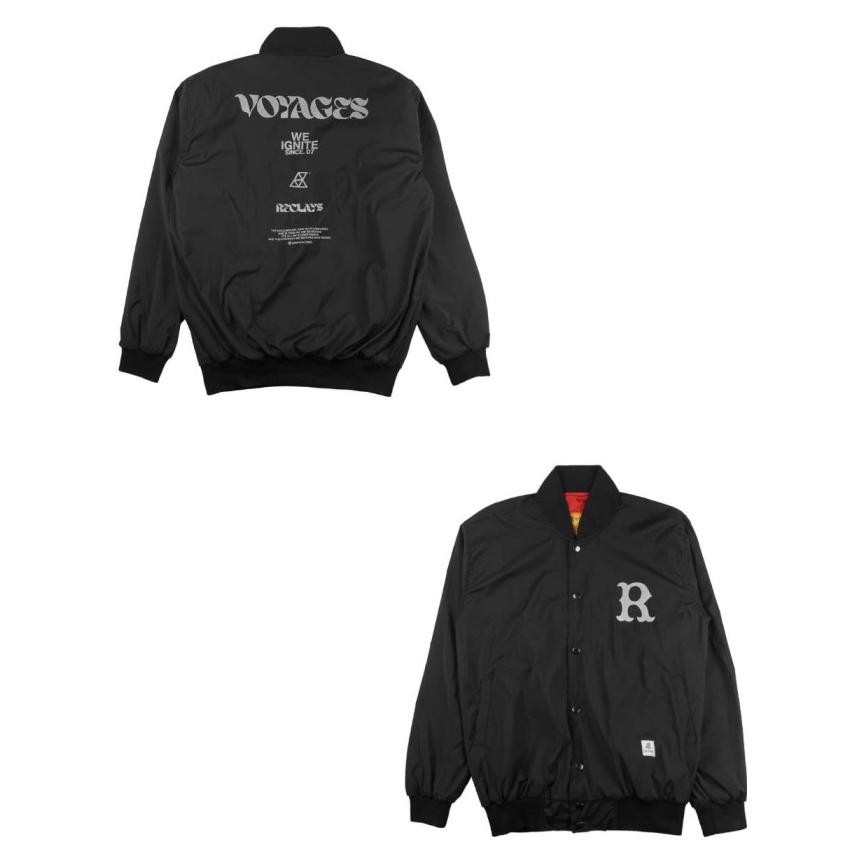 RECLAYS JAKET PRIA VOYAGE BLACK | BLACK JACKET STOK TERBATAS