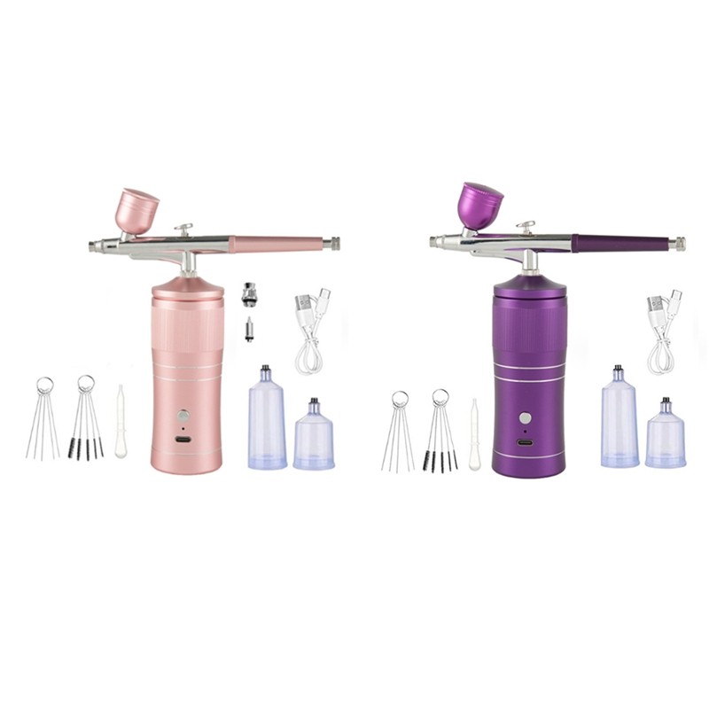 Airbrush Kit Compressor Airbrush For Handheld Recharab