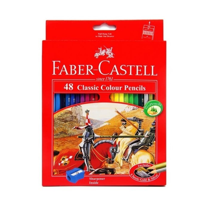 

HARGA DISKON Faber Castell Pensil Warna Classic 48 Warna Murah