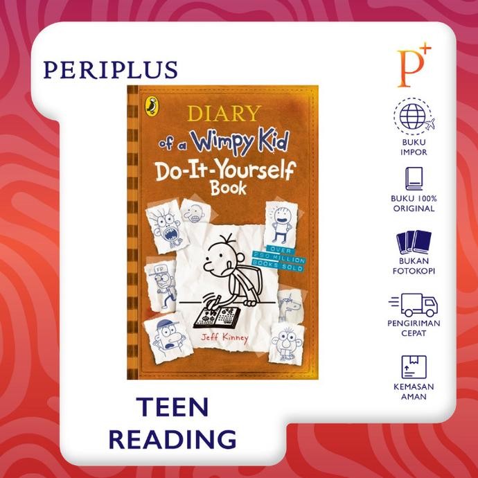 Terlaris Diary of a Wimpy Kid - Do-it-yourself Book - 9780141339665 SALE