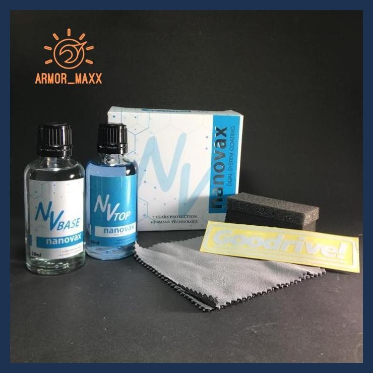 Nanovax Nv Dual Coat (Nano Ceramic Coating Mobil Base & Top Coat) 50 Ml By Coating Factory