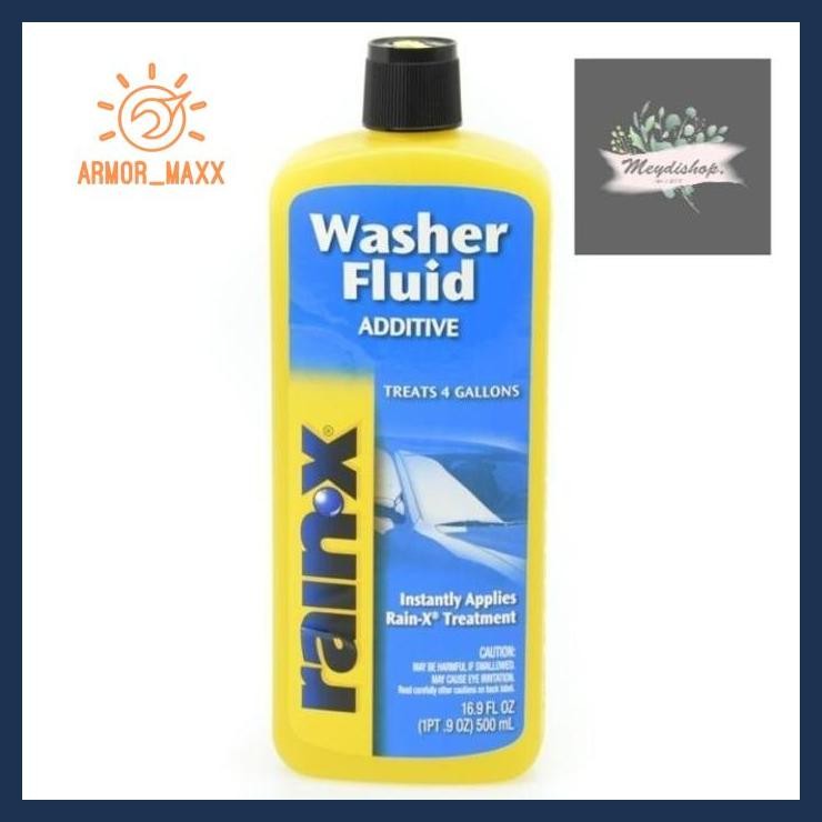 Cairan Wiper Mobil Rain - X Windshield Washer Fluid 500 Ml