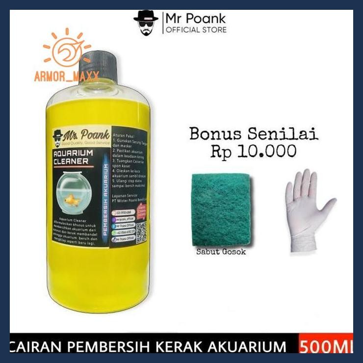 Obat Pembersih Kerak Jamur Bandel Akuarium Paling Ampuh Mr Poank