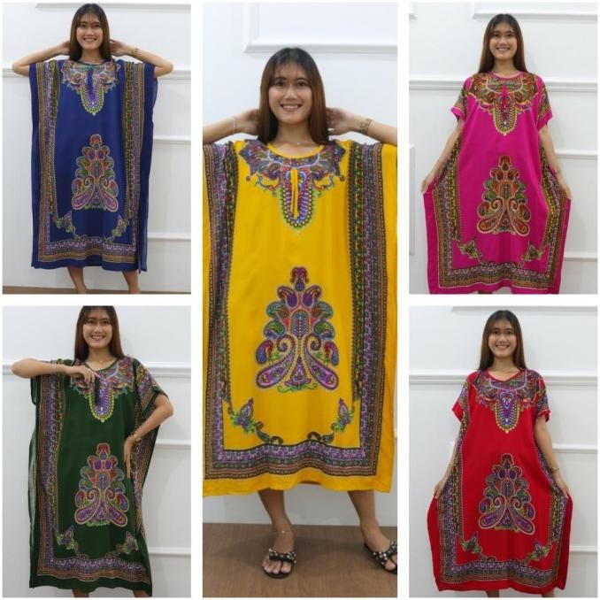 Grosir Daster Kalong Pendek Motif Batik Thailand