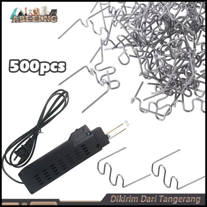 

500Pcs Wave Hot Staples 0.8Mm Staples Panas Untuk Perbaikan Tukang Las