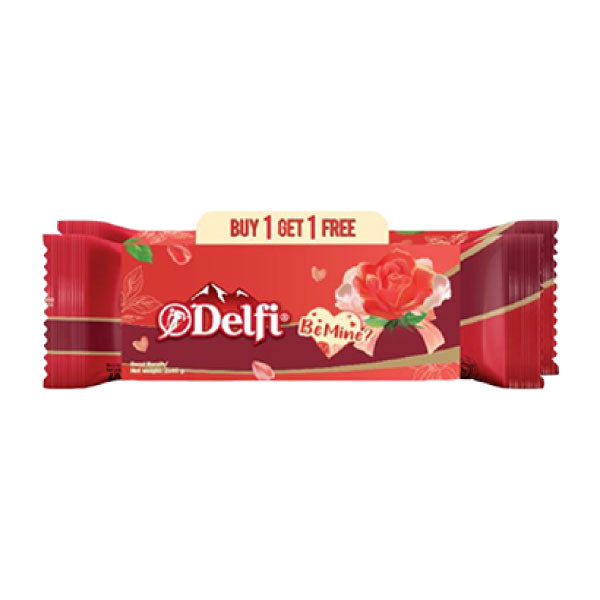 

DELFI COKELAT BAR MILK BUNDLE PACK 2 X 40 GR