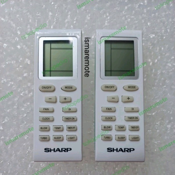 REMOTE REMOT AC SHARP AH-A5 UCY 9 UCY 12 UCY 18 UCY STANDAR SHARP UCY