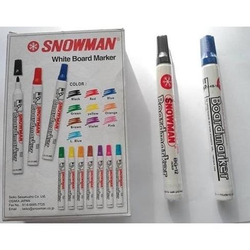 

Spidol Whiteboard / Non Permanent BG12 Snowman