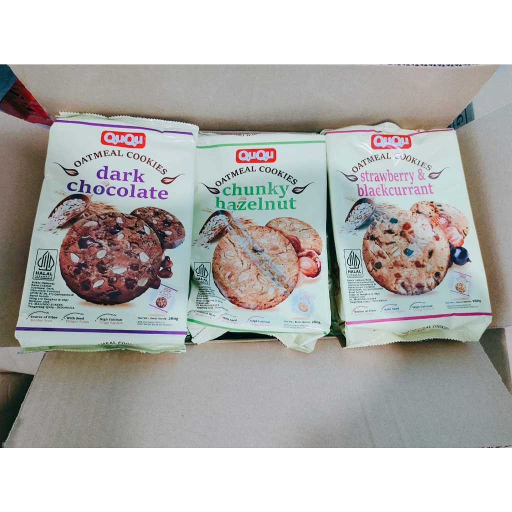 

Ququ Oatmeal Cooie 1Factory Dgn Oatrunch Halal