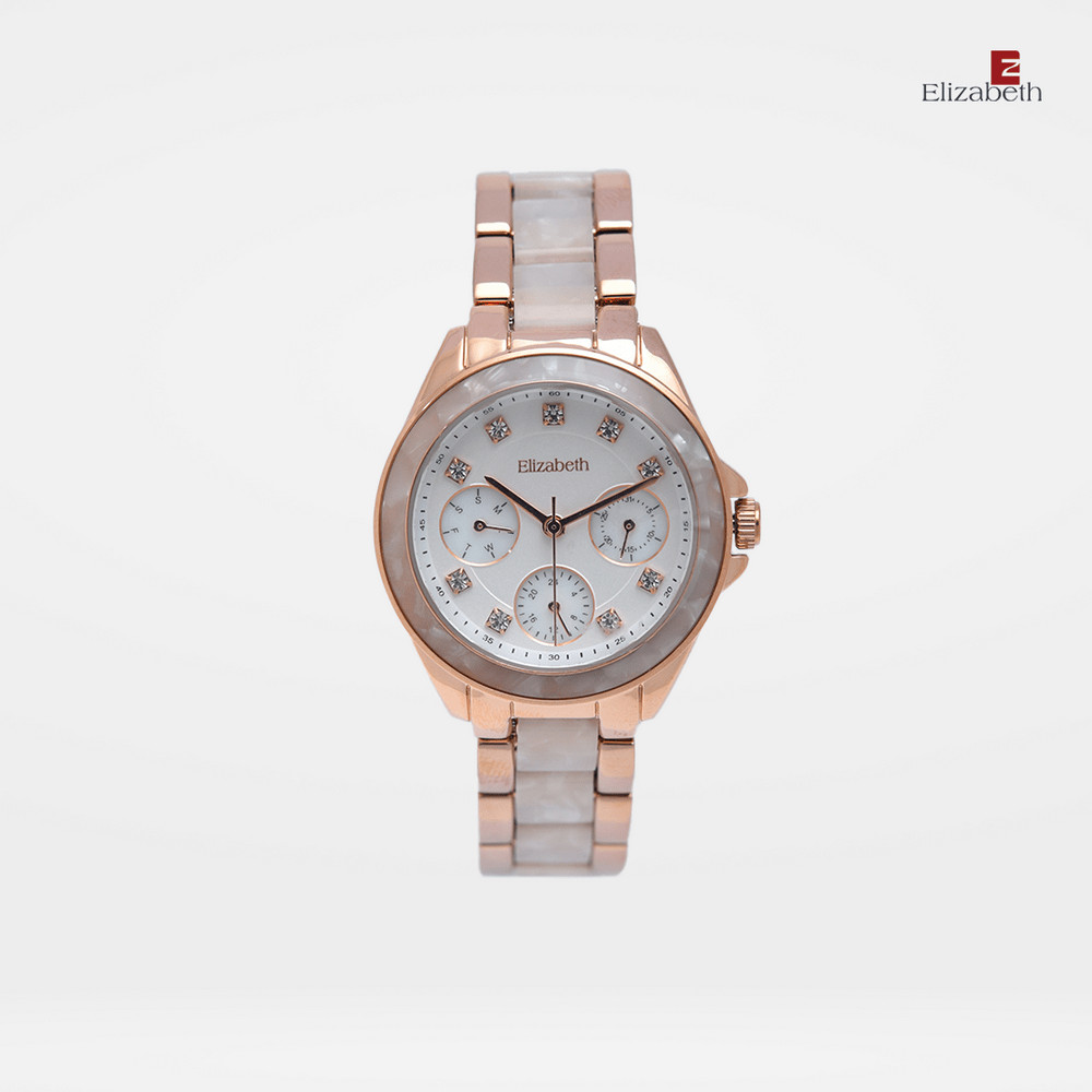 Elizabeth - Jam Tangan Wanita | Marble Strap 2201-0847