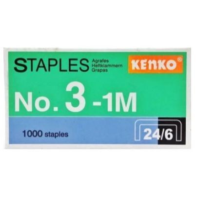 

Staples / Isi Stapler / Refill Stapler Kenko No. 3-1M Isi 20