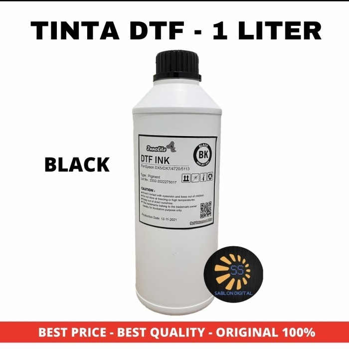

Tinta Dtf Innolite Ukuran 1 Liter Warna Cymk