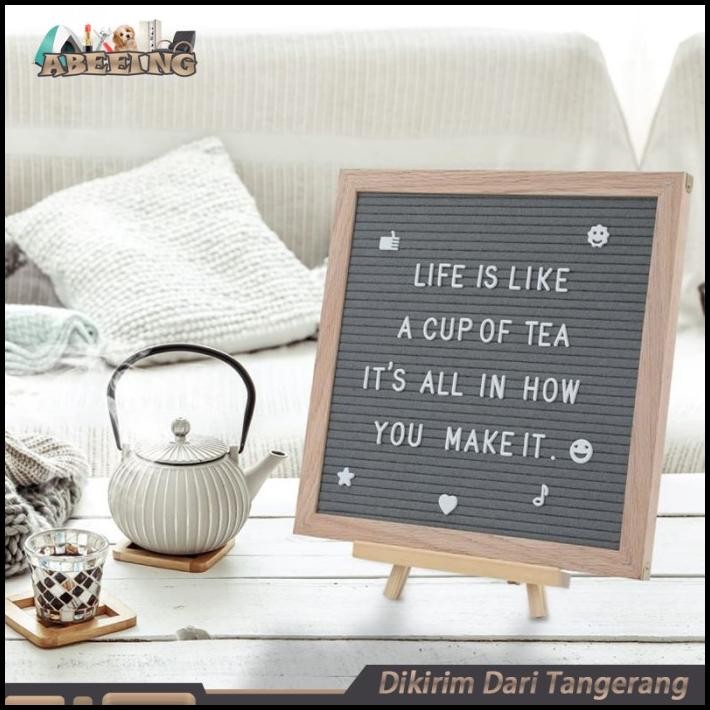 

25Cm Letter Board Baby Set Lengkap Papan Huruf Cafe Papan Nama Bayi