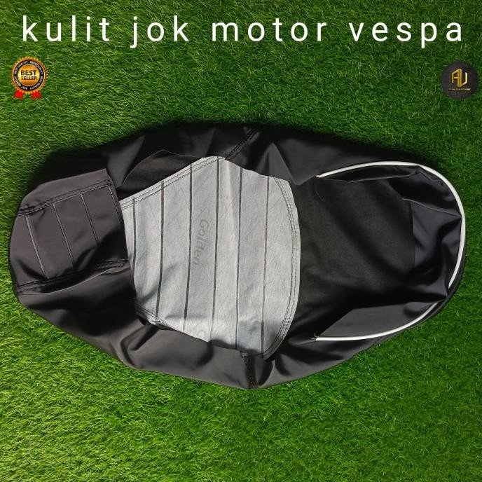 Promo SARUNG JOK/KULIT JOK VESPA GOLDEN PANJANG SARUNG JOK MOTOR VESPA GOLDEN COD