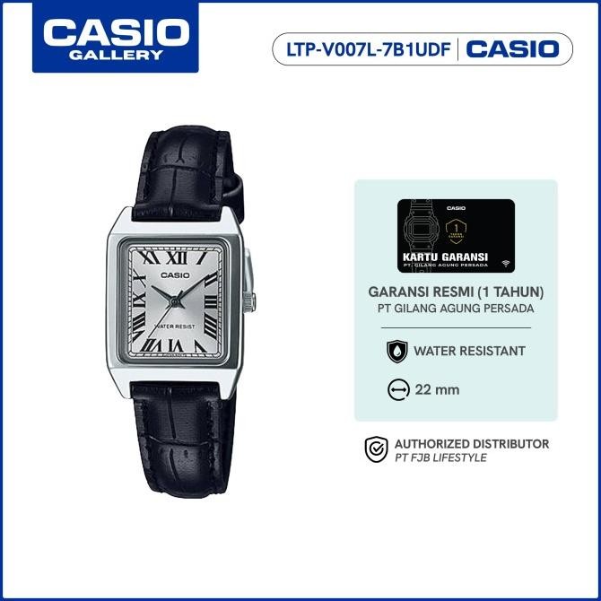 Casio Jam Tangan Wanita General LTP-V007L-7B1UDF Analog Water Resistan