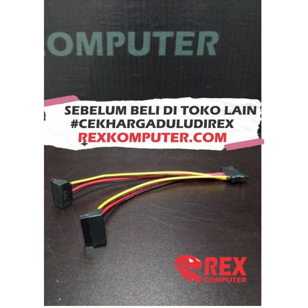 KABEL SATA MALE TO DUAL FEMALE SPLITTER