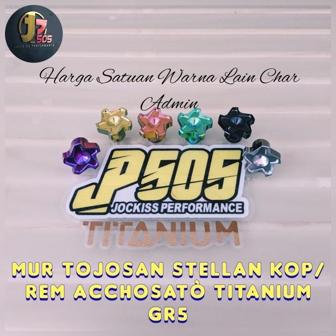 Mur Adjuster Kopling/Rem Acchosat Titanium Gr5