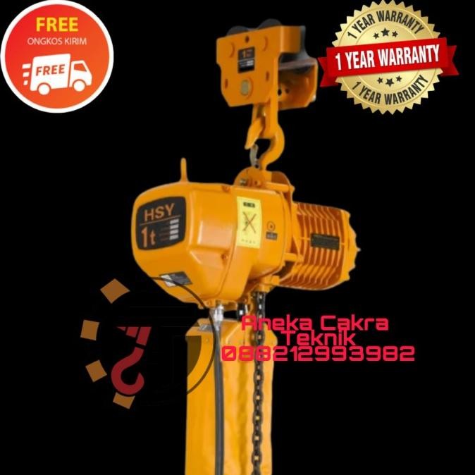 Electric Chain Hoist 1 Ton 6 Meter Nagasaki