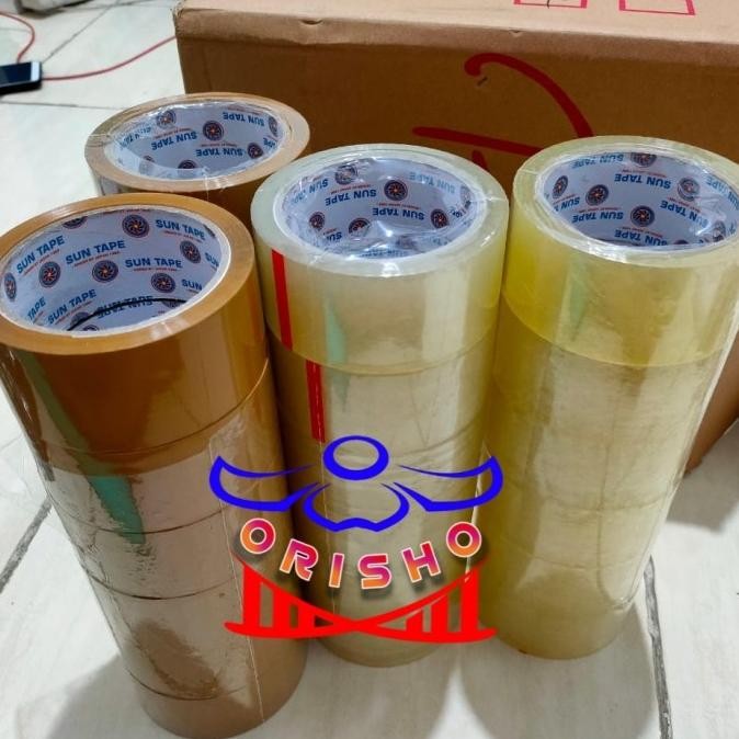 

LAKBAN COKLAT 2 INCI (ISI 6 PCS) | PEREKAT| ISOLASI ASLI
