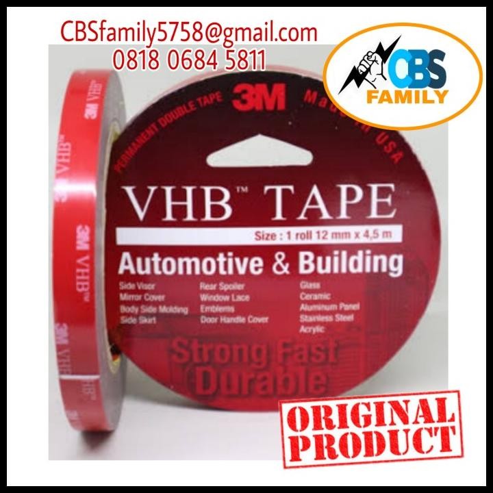 

Double Tape / Merk 3M Type Vhb 12Mm