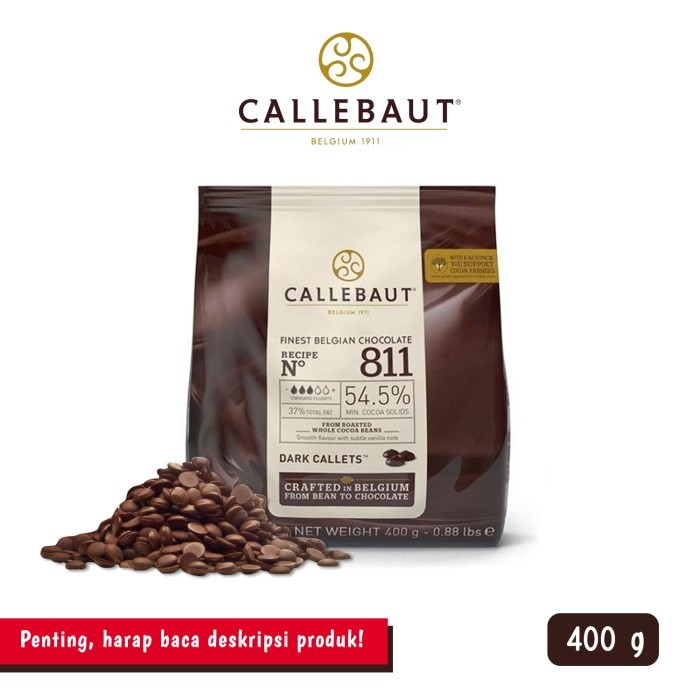 

Callebaut 811 + Ice Gel [400 gr] KHUSUS JNT, GOSEND & JNE YES
