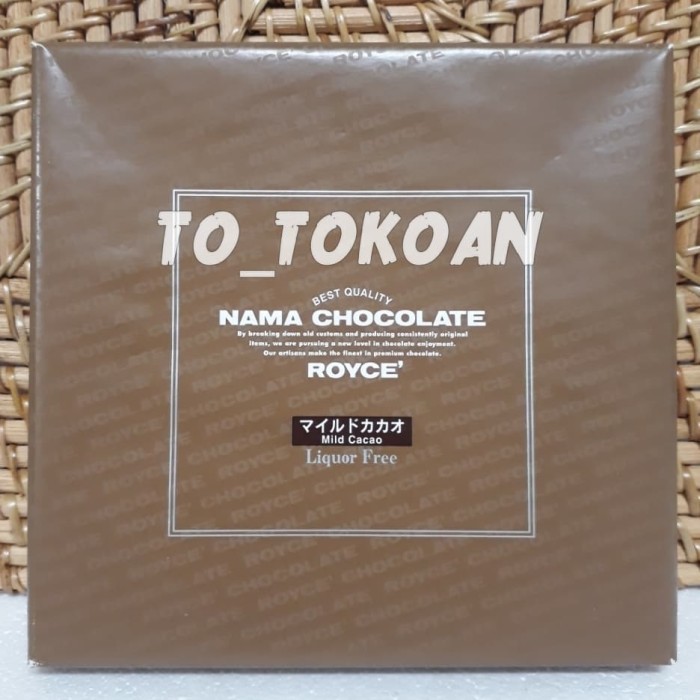 

ROYCE CHOCOLATE NAMA COKELAT MILD CACAO SEMI SWEET CACAO
