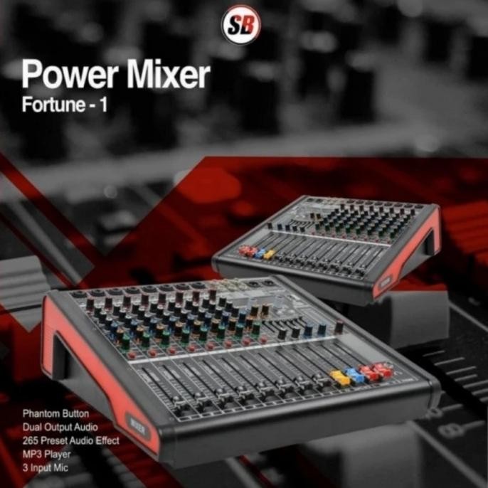Promo Power Mixer Soundbest Fortune 1 Original