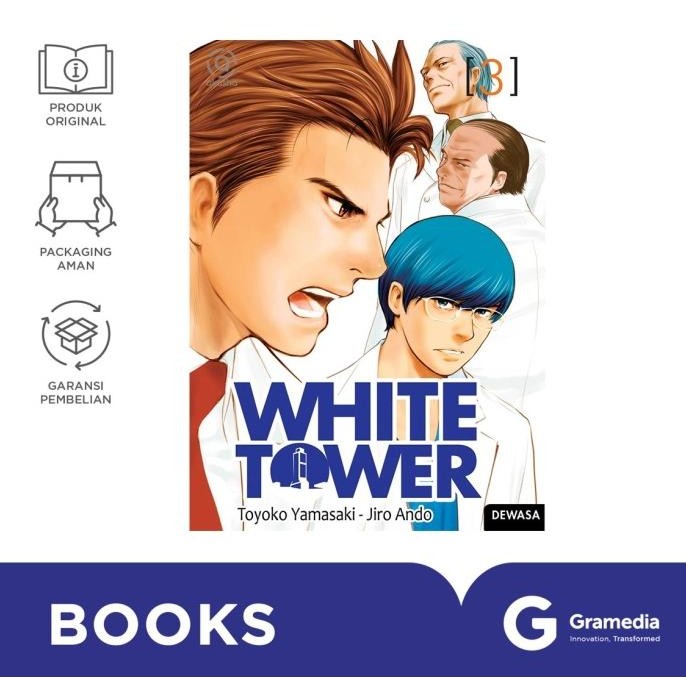 

New Gramedia Buku Komik Akasha : White Tower 03
