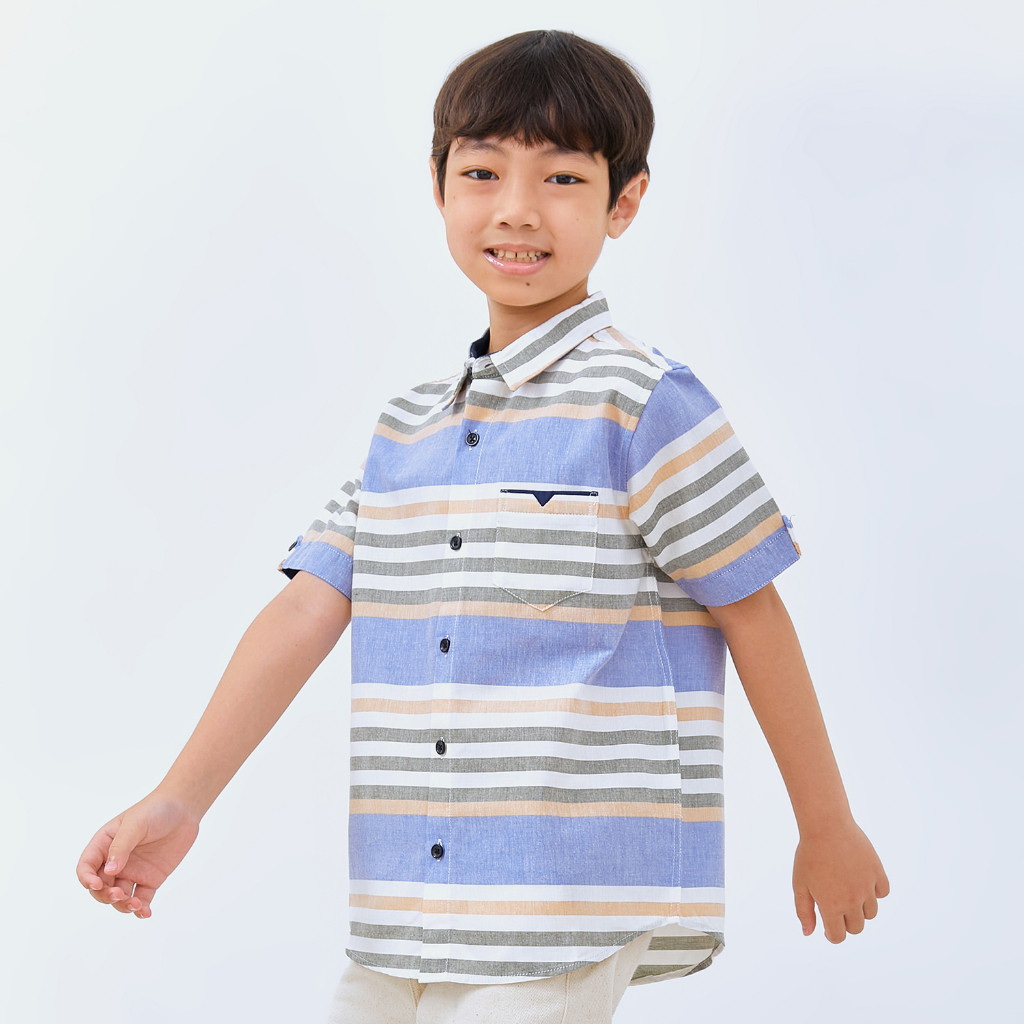 Koko Anak Baju Bocah Tanggung Cowo Hem Ngaji Lebaran Idulfitri Iduladha Pakaian Kaos Kerah Tpa Hams 