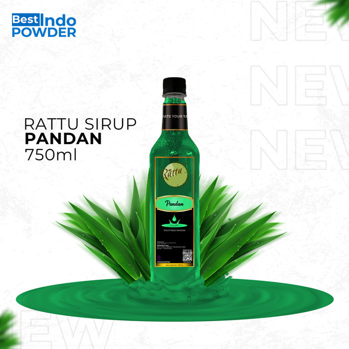 

SIRUP PANDAN/ SYRUP PANDAN RATTU BEVERAGE 750ml