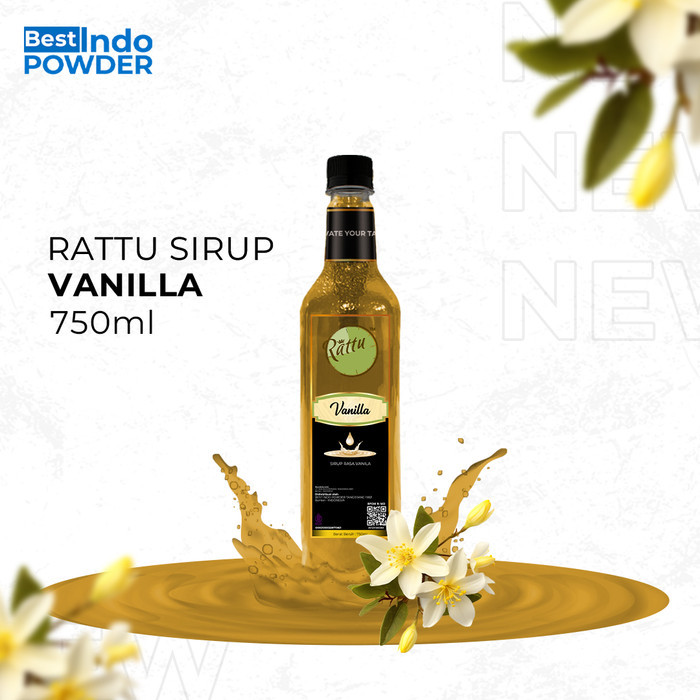 

SIRUP VANILA / SYRUP VANILLA RATTU BEVERAGE 750ml