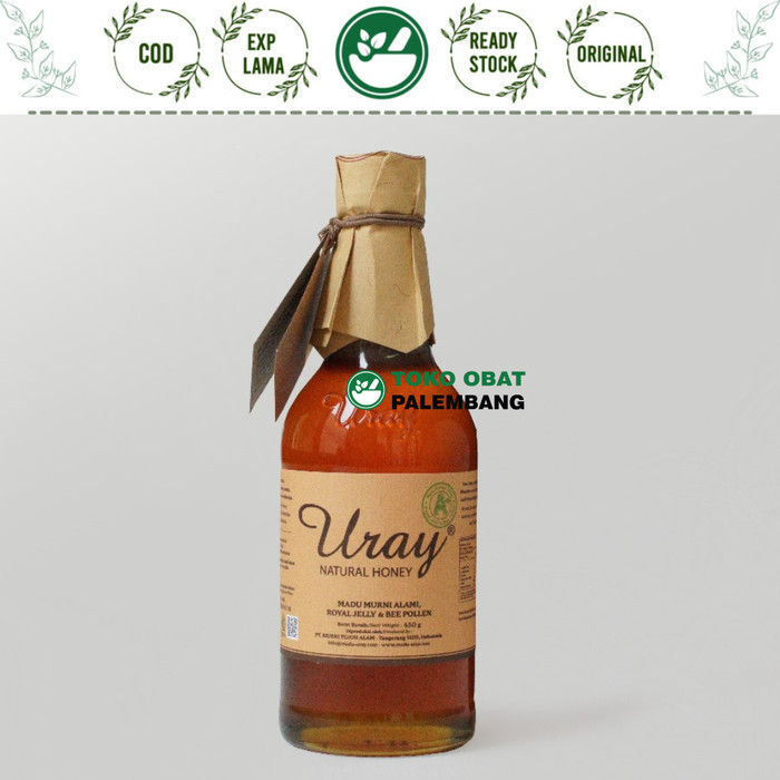 

MADU URAY NATURAL HONEY 450GRAM GRADE A MADU MURNI ALAMI MADU HUTAN