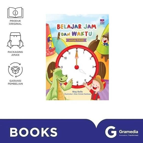

New Gramedia Buku Belajar Jam Dan Waktu Untuk Paud