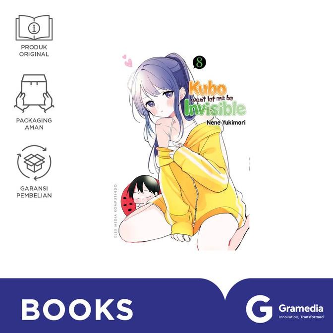 

New Gramedia Komik Kubo Won`T Let Me Be Invisible 08