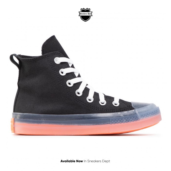 CONVERSE Sepatu Sneakers Pria CTAS CX HI BLACK CLEAR WILD 167809C ORIGINAL