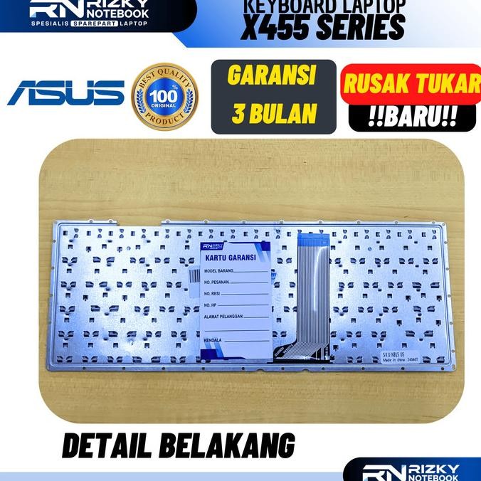 KEYBOARD ORIGINAL ASUS A455 A455L X451E X452 X452M X453 X455L STOK TERBATAS