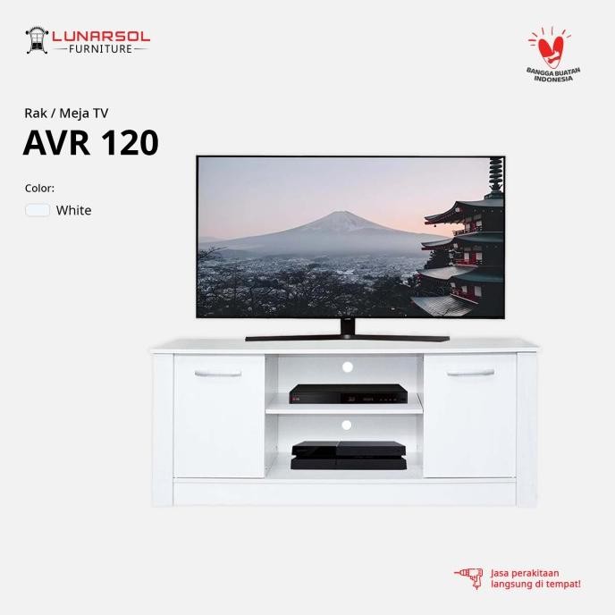 Lunarsol Avr 120 Rak Tv | Meja Tv 43 Inch