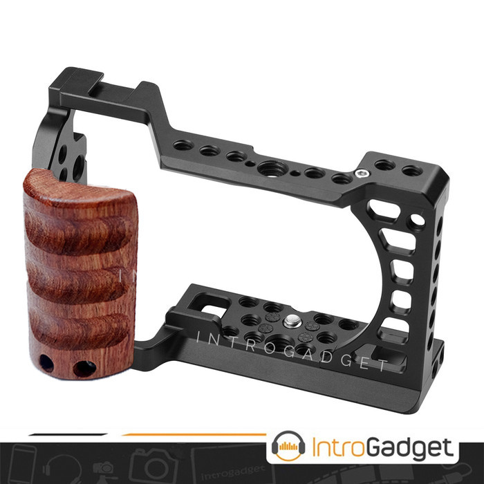 Cage Rig Sony A6000 A6300 A6400 A6500 Wooden Smallrig Uurig Andoer