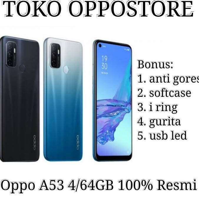 Oppo A53 Ram 4/64 New Garansi Resmi 1 Tahun Opo