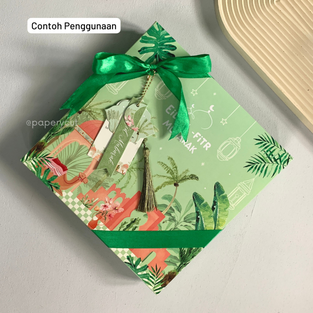 

5 Set Bundle Tag/Hang Tag 4In1 Dan 5In1 Kartu Ucapan Lebaran/Idul Fitri