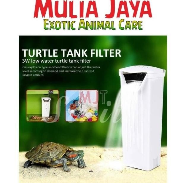 FILTER AIR IKAN KURA KURA AIR BRAZIL FROG FILTER AIR DANGKAL AQUARIUM