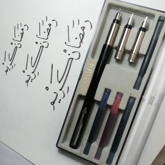 

parker calligraphy pen/pulpen kaligrafi/khusus kaligrafi arab