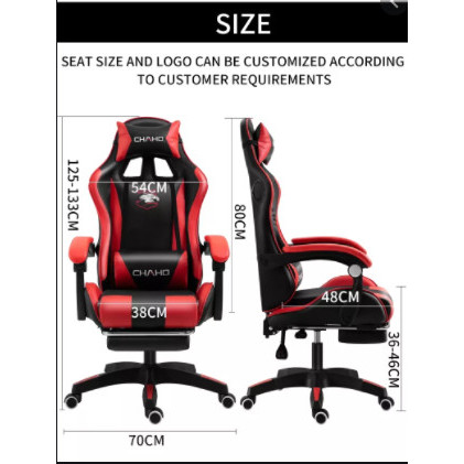 Kursi Gaming Bangku Gaming Chaho Chair Computer Kursi Kerja Hidrolik
